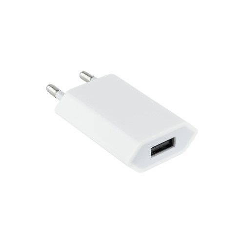 39715-NANOCABLE MINI CARGADOR USB PARA IPOD IPHONE 5V-1A