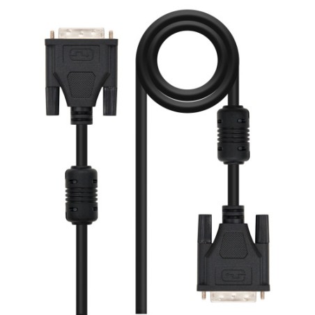 39801-NANOCABLE  CABLE DVI SINGLE LINK 18+1, M-M, 5.0 M (10.15.0605)