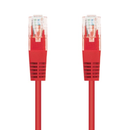 39857-Nanocable 10.20.0103-R cable de red Rojo 3 m Cat5e U/UTP (UTP)