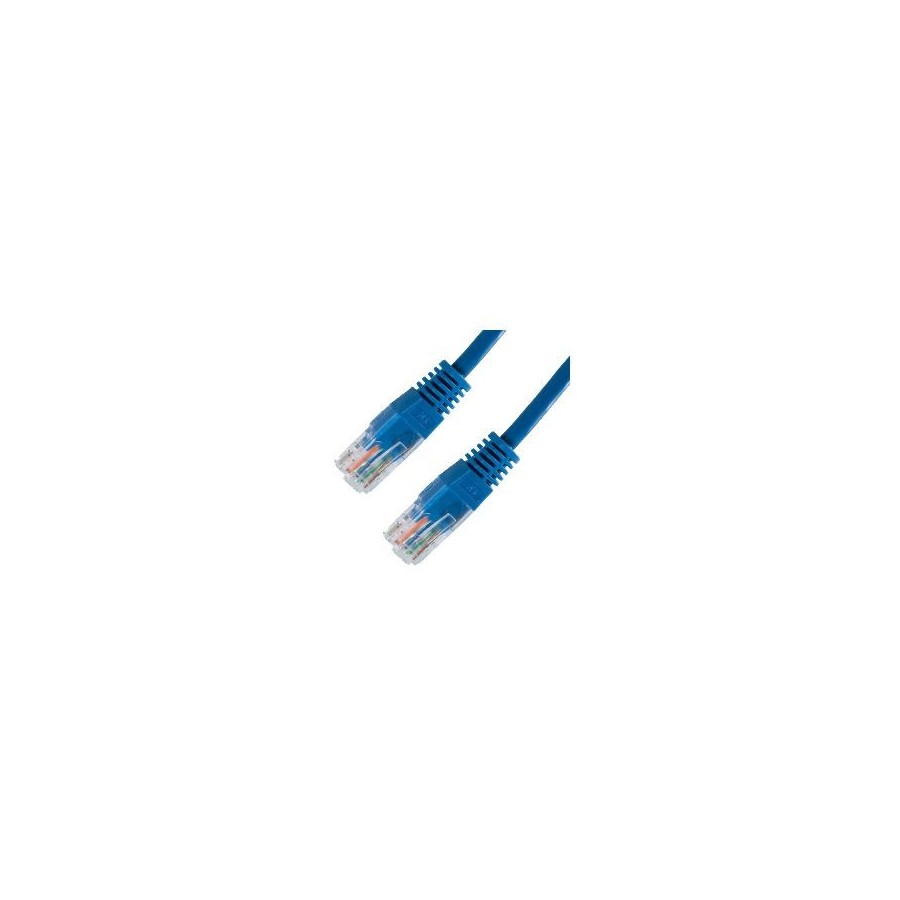 39864-NANOCABLE CABLE RED LATIGUILLO RJ45 CAT.5E UTP AWG24, AZUL, 3.0 M (10.20.0103-BL)