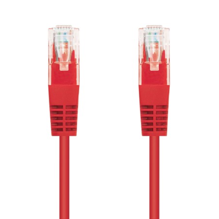 39891-Nanocable CABLE RED LATIGUILLO CRUZADO RJ45 CAT.5E UTP AWG24, 1.0 M