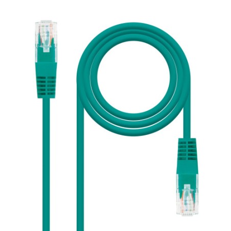 39915-NANOCABLE CABLE RED LATIGUILLO RJ45 CAT.6 UTP AWG24, VERDE, 3.0 M (10.20.0403-GR)