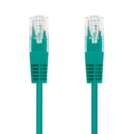 39916-NANOCABLE CABLE RED LATIGUILLO RJ45 CAT.6 UTP AWG24, VERDE, 3.0 M (10.20.0403-GR)