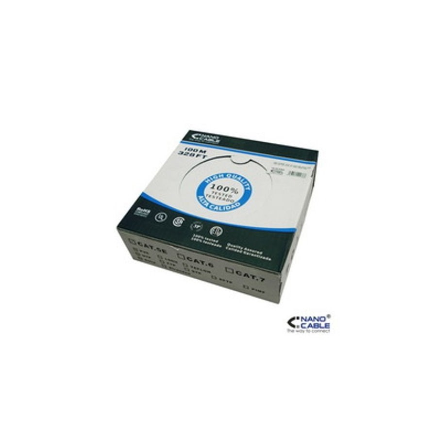 39944-NANOCABLE CABLE RED RJ45 CAT.5E FTP FLEXIBLE AWG24, 100 M (10.20.0702-FLEX)