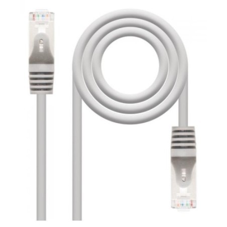 39947-Nanocable CABLE RED LATIGUILLO RJ45 CAT.6 FTP AWG24, 2.0 M