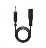 39972-Nanocable 10.24.0201 cable de audio 1,5 m 3,5mm Negro