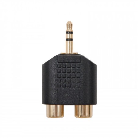 39990-Nanocable 10.27.0015 divisor de audio Negro