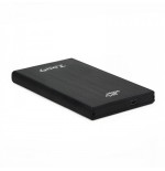 40003-TooQ TQE-2522B caja para disco duro externo Caja de disco duro (HDD) Negro 2.5"