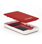 40048-TooQ Caja externa para discos duros 2.5" SATA I/II/III a USB 3.1 Gen1 con UASP