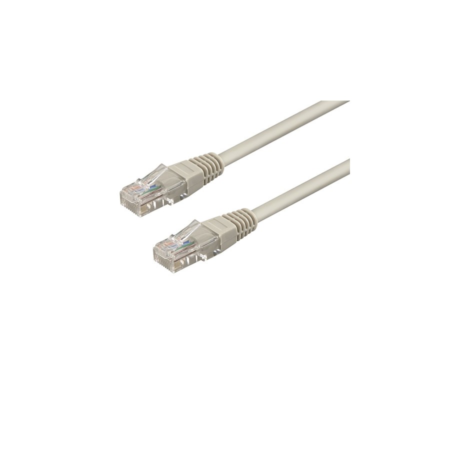 40332-WP WPC-PAT-6U150 cable de red 15 m Cat6 U/UTP (UTP) Gris