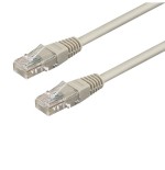 40332-WP WPC-PAT-6U150 cable de red 15 m Cat6 U/UTP (UTP) Gris