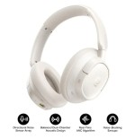 40357-OS-BASEUS BASS BH1 NC WIRELESS NOISE CANCELLING HEADPHONES STARLIGHT OFF-WHITE