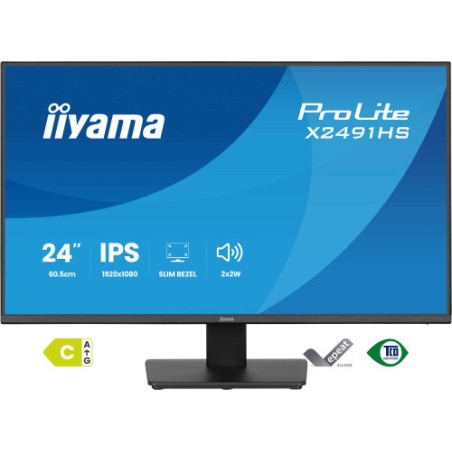 40464-MONITOR IIYAMA, 24" IPS, 4-SIDE SLIM BEZEL 1920X1080 120HZ