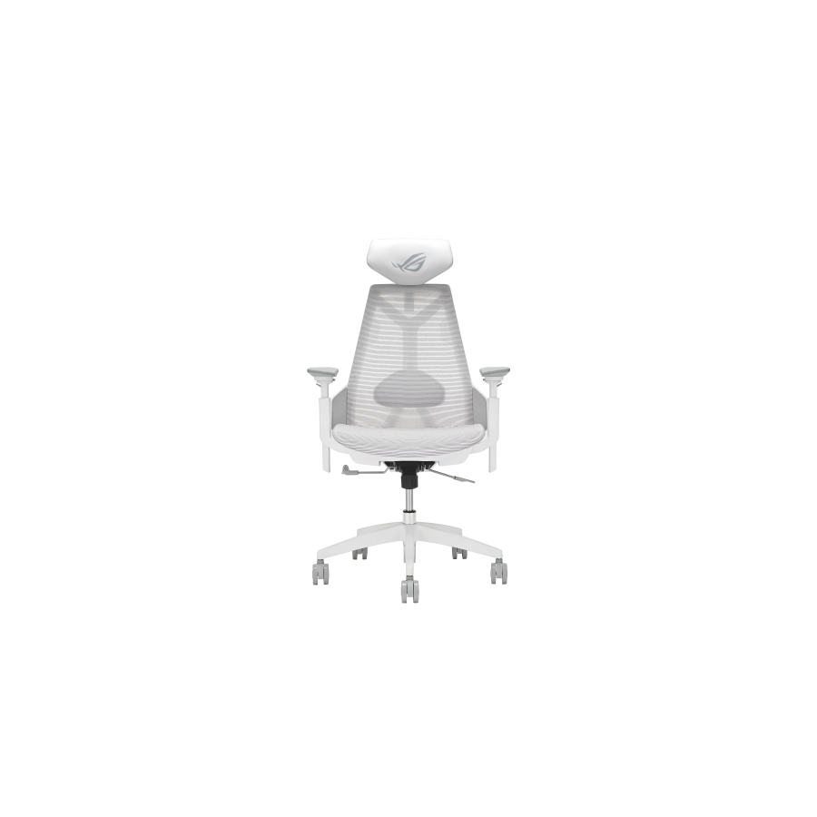 40507-ASUS ROG Destrier Ergo Core White Silla para videojuegos de PC Asiento de malla Blanco
