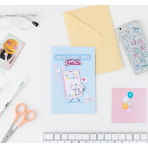 4060-POSTAL-BEBE SE HA UNIDO AL GRUPO FAMILIA MR. WONDERFUL WOA10052ES