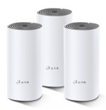 TP-LINK Deco E4 (3-pack) Doble banda (2,4 GHz / 5 GHz) Wi-Fi 5 (802.11ac) Blanco, Gris 2 Interno