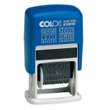 4098-SELLO DE ENTINAJE S 120/W FORMULA 4MM ESPANOL AZUL/NEGRA COLOP 104894