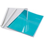 411-PACK 100 CARPETAS TERMICAS ESTANDAR 6 MM. FELLOWES 53154