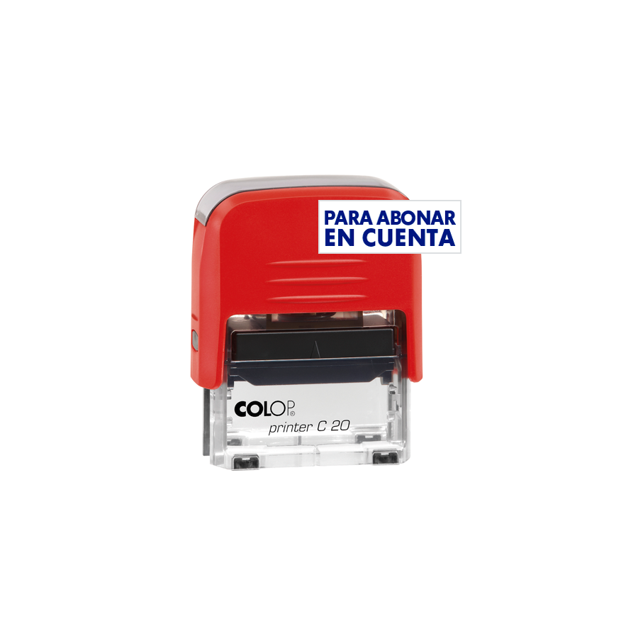 SELLO DE ENTINAJE PRINTER FORMULA PARA ABONAR EN CUENTA COLOP 141686