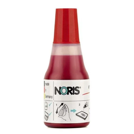 4151-FRASCO TINTA NORIS 110S 25ML ROJO COLOP 110SAR
