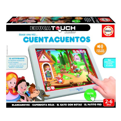 JUEGO EDUCA TOUCH JUNIOR ERASE UNA VEZ... CUENTACUENTOS DE 2-6 ANOS EDUCA BORRAS
