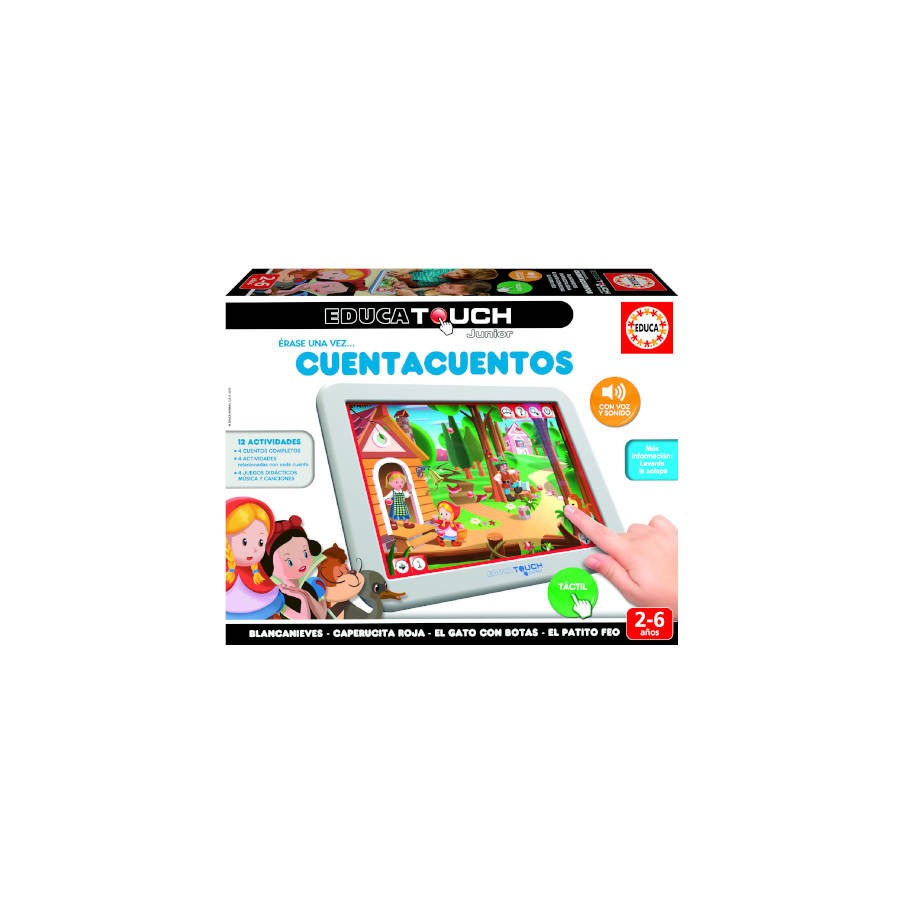 JUEGO EDUCA TOUCH JUNIOR ERASE UNA VEZ... CUENTACUENTOS DE 2-6 ANOS EDUCA BORRAS