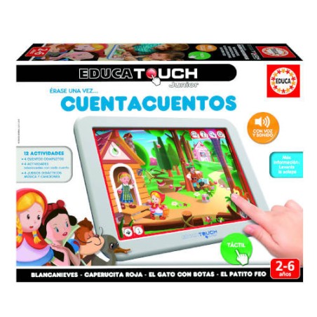 JUEGO EDUCA TOUCH JUNIOR ERASE UNA VEZ... CUENTACUENTOS DE 2-6 ANOS EDUCA BORRAS