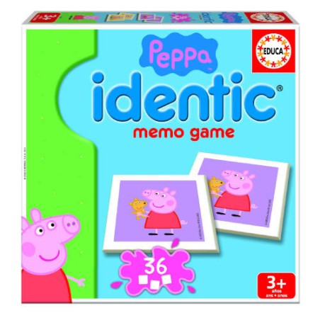 4178-JUEGO IDENTIC PEPPA PIG +3 ANOS EDUCA BORRAS 16227