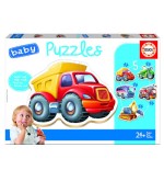4183-BABY PUZZLE VEHICULOS +24M EDUCA BORRAS 14866