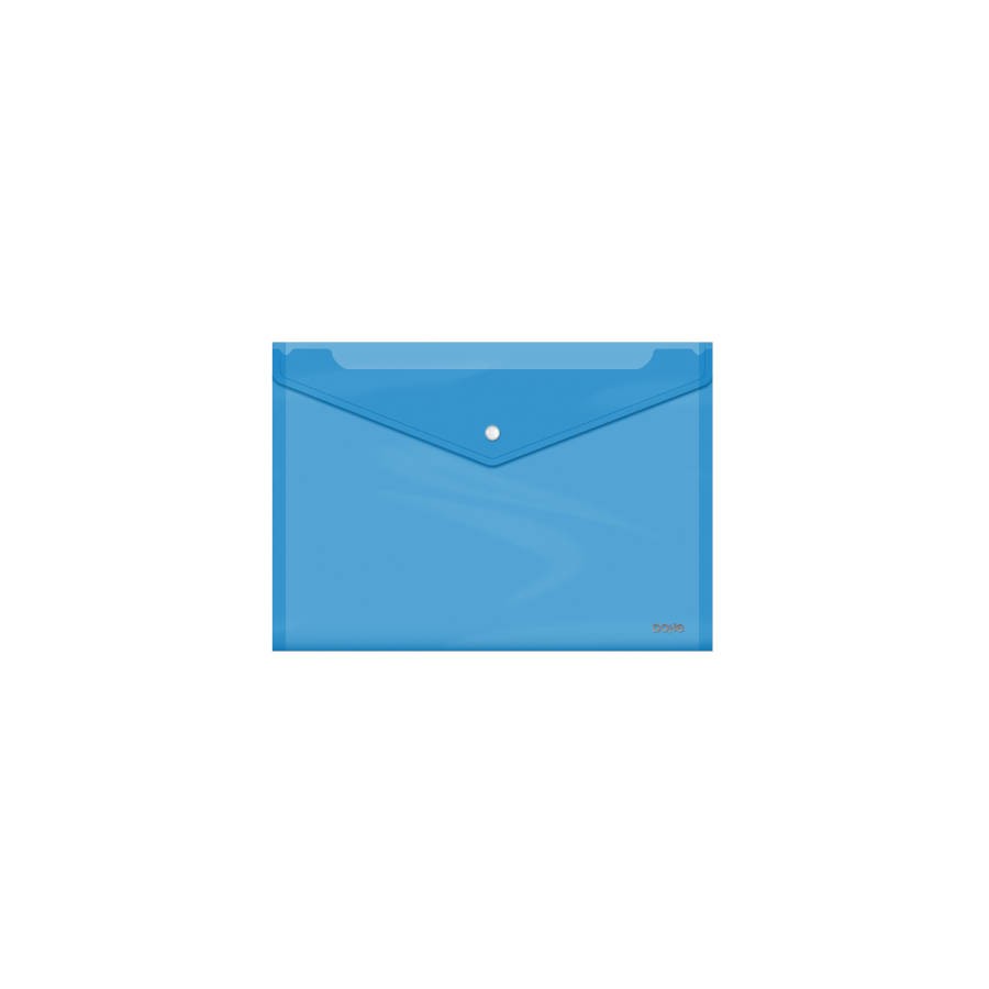 4267-SOBRES POLIPROPILENO BROCHE AZUL FOLIO APAISADO 335X235 DOHE 91476
