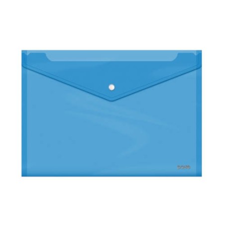 4267-SOBRES POLIPROPILENO BROCHE AZUL FOLIO APAISADO 335X235 DOHE 91476