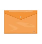 4269-SOBRES POLIPROPILENO BROCHE NARANJA FOLIO APAISADO 335X235 DOHE 91478