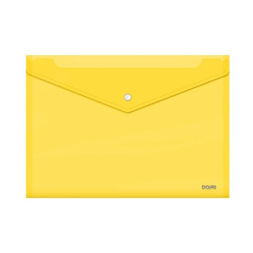 4271-SOBRES POLIPROPILENO BROCHE AMARILLO FOLIO APAISADO 335X235 DOHE 91480