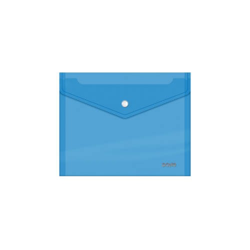 4274-SOBRES POLIPROPILENO BROCHE AZUL A5 APAISADO 225X170 DOHE 91483