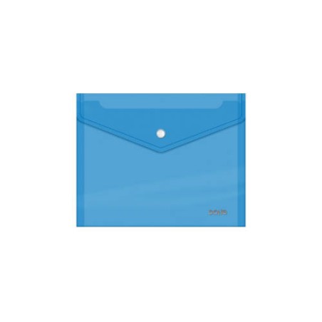 4274-SOBRES POLIPROPILENO BROCHE AZUL A5 APAISADO 225X170 DOHE 91483