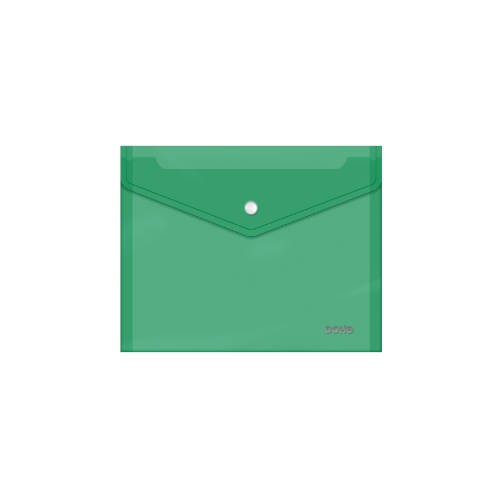 4277-SOBRES POLIPROPILENO BROCHE VERDE A5 APAISADO 225X170 DOHE 91486