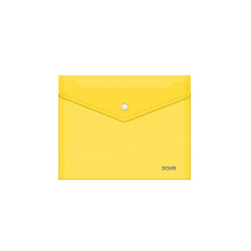 4278-SOBRES POLIPROPILENO BROCHE AMARILLO A5 APAISADO 225X170 DOHE 91487