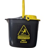 4337-CUBO+ESCURRIDOR ASA PLASTICO OVALADO 15 LITROS MARINO CB005