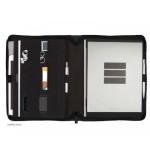 4357-CARPETA CONGRESO PORTADOCUMENTOS CREMALLERA SERIE 00 A4 NEGRO J954 FINOCAM 5095060