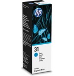 4380-HP 31 BOTELLA DE TINTA CIAN HP31 (1VU26AE)