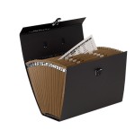 443-MALETIN CLASIFICADOR ACORDEON BASIC NEGRO BANKERS BOX 9352101