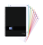 4457-Oxford 400088489 cuaderno y block 160 hojas Negro