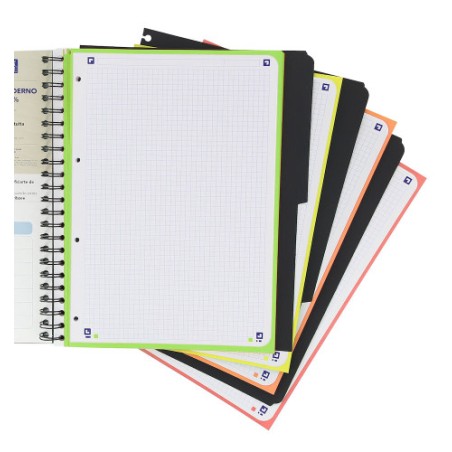 4459-Oxford 400027275 cuaderno y block A4+ 120 hojas Colores surtidos