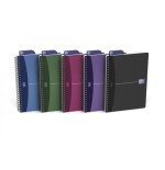 4475-CUADERNO TAPA PLASTICO A5 90 HOJAS 5X5 COLORES SURTIDOS URBAN MIX OXFORD 100104341