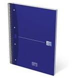 4476-CUADERNO EUROPEANBOOK 1 TAPA EXTRADURA A4+ 80 HOJAS 5X5 COLOR AZUL ESSENTIALS OXFORD 100430421