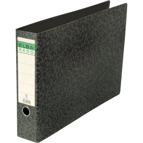 4483-ARCHIVADOR PALANCA CARTON COMPACTO A3 APAISADO ANCHO COLOR NEGRO ELBA 100202079
