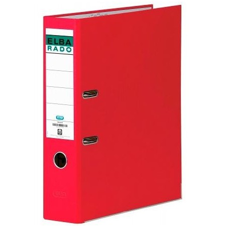 4489-Elba Rado Chic carpeta de carton Folio Rojo