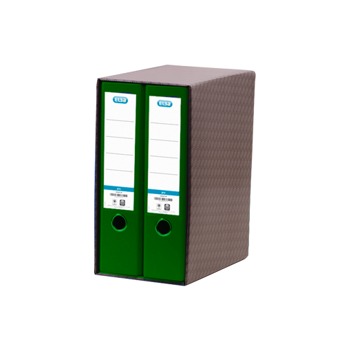 4507-Elba Modulos Rado Top carpeta de carton A4 Verde