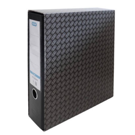 4511-CAJETIN ARCHIVADOR PALANCA Y CARPETA DE ANILLAS FOLIO ANCHO COLOR NEGRO ELBA 100580161