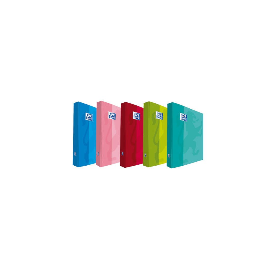 4514-CARPETA DE ANILLAS 4X40 TAPA EXTRADURA A4+ COLORES SURTIDOS SCHOOL OXFORD 400106672